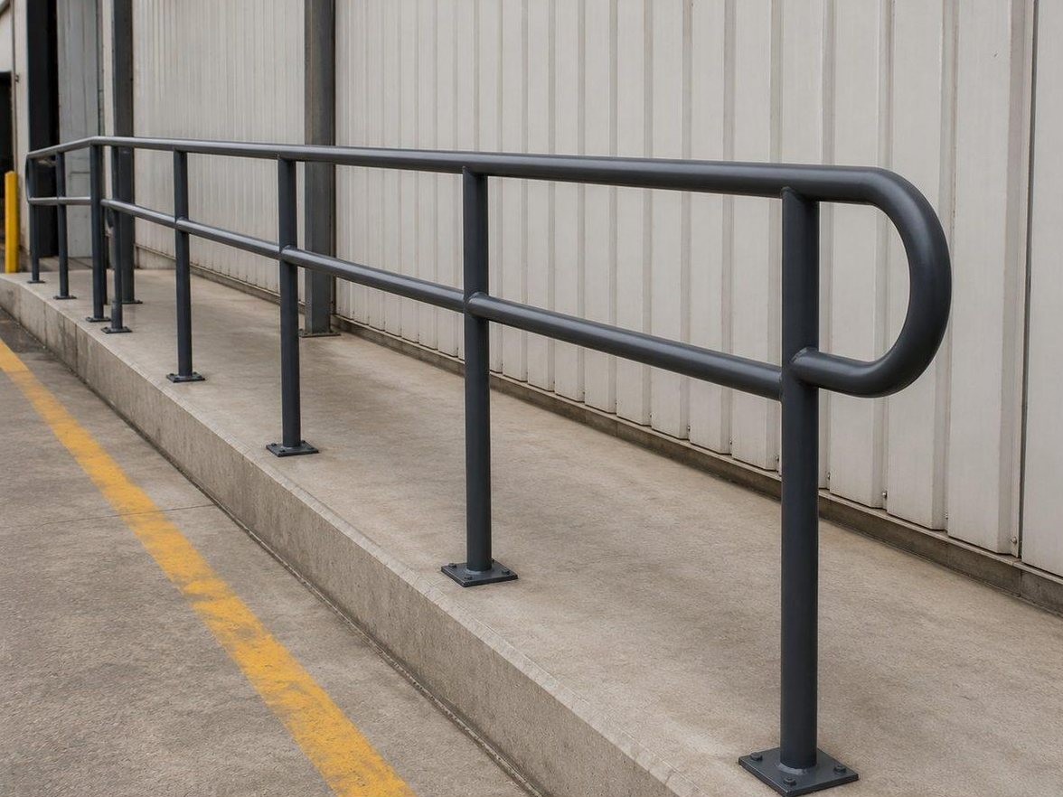 Pasamanos de acero para escaleras